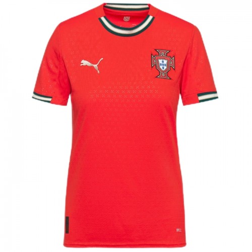 Kvinde - Portugal Fodboldtrøje Hjemmebane 2025 Kvinde - Portugal Fodboldtrøje Hjemmebane 2025
